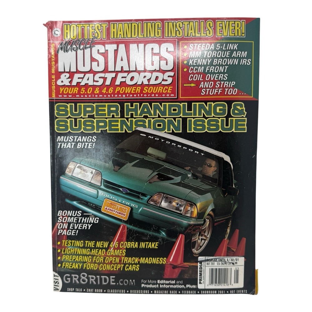 Muscle Mustangs & Fast Fords Magazine May 2001 Street Power‎